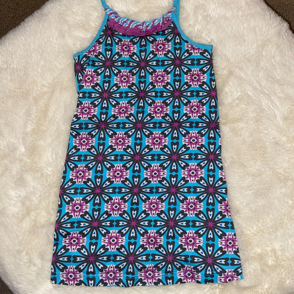 Hanna Andersson Starburst Spaghetti Strap Dress